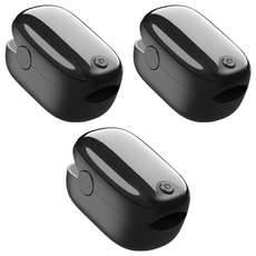 液晶指尖脈搏血氧機 (家用型), 黑色, 3.7cmX5.9cmX3.5cm, ABS材質, SH-81, 3台