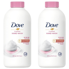 Dove 多芬 深層滋潤泡沫洗手慕斯補充瓶 百合蜜桃香, 430ml, 2瓶