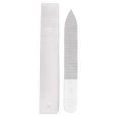 BEAUTY THREE 永和三美人 台灣公司貨 光澤感 玻璃亮甲銼刀 附收納盒, 1支, 白色