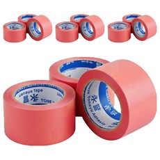 OON 마스킹 테이프 분홍색 50mm, 12개
