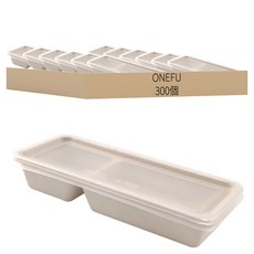 ONEFU 植纖輕食2格盒, 6包, 50個