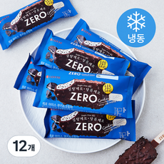 롯데제로 아이스 쿠키 & 크림바 (냉동), 80ml, 6개입, 2박스