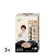 꽃샘 고소한 검정콩 율무차 스틱, 18g, 50개입, 3개