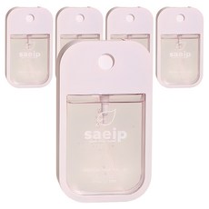 saeip 세니타이저 미스트 손소독제 네츄럴 무향, 40ml, 5개