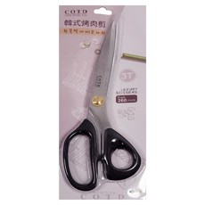 COTD 韓式烤肉剪, 30Cr13不鏽鋼, ABS塑料, 260mm, 1支