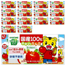 KAGOME 可果美 巧虎綜合蔬菜蘋果汁100ml*3, 300ml, 2組