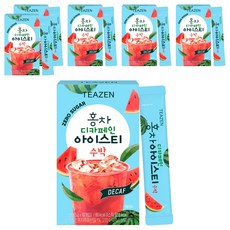 티젠 홍차 디카페인 제로슈가 수박 아이스티, 5g, 10개입, 6개