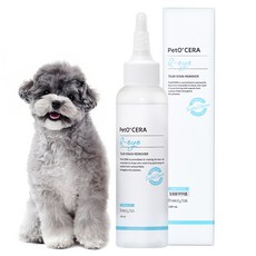 페토세라 큐아이 반려동물 저자극 눈물지우개, 120g, 1개