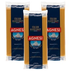아그네시 스파게티 N.3, 1kg, 3개