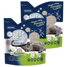 惜時 晶球奈米銀粒子貓砂, 茉莉花香, 10L, 2包