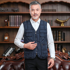 선빛 남성용 데일리 포켓 수납 방한 메리즈 패딩 조끼