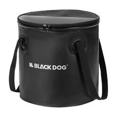 BLACK DOG 黑狗 露營摺疊水桶 300g, 1個, 夜幕黑