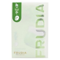 FRUDIA 有拭無孔 青葡萄控油面膜 含60%青葡萄冷壓萃取 親膚植萃, 10片, 1組