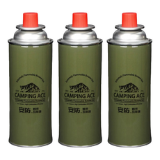 CAMPING ACE 野樂 安防通用卡式瓦斯罐 ARC-9101 1組, 3個, 250g