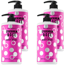 DUFT&DOFT 香氛沐浴乳 Stockholm Rose, 1.02L, 4瓶