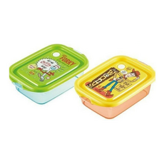 Skater 玩具總動員塑膠保鮮盒, 1個容器 + 1個蓋子, 2個