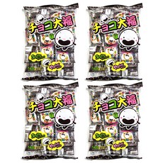 TANSEIDO 丹生堂 夾心棉花糖麻糬 巧克力口味, 4袋, 140g