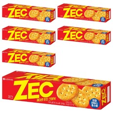 LOTTE 樂天 ZEC餅乾 原味, 100g, 6盒