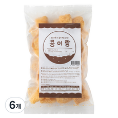 Kongirang 小包裝黃豆粉麻糬餅乾, 90g, 6個