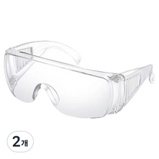 TIS 多用途眼鏡型護目鏡, 2個, 透明