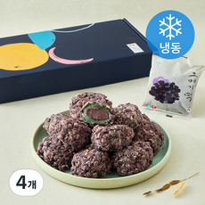 제주사월 팥오메기떡 10개입 (냉동), 600g, 4개