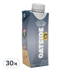 오트사이드 귀리음료 프로틴 바닐라향, 250ml, 30개