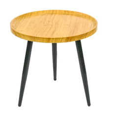 FAmILyLIFE 生活 木冶山居 Carmel圓形茶几 50cm, 白橡木