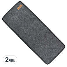 펫츠몬 부착형 논슬립 카페트 스크래쳐 1p + 벨크로 테이프 2p 세트, 그레이, 2세트