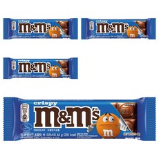 엠앤엠즈 초콜릿바 크리스피, 44g, 4개