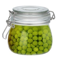 오븐락 아트웨어 벨런 캐니스터 원형 1호, 480ml, 1개