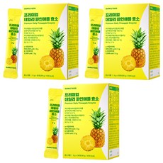 나우그린 정품 프리미엄 데일리 파인애플 효소 30p, 90g, 3개