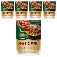 비비고 차돌된장찌개, 460g, 5개