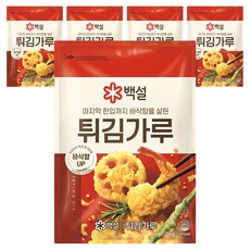 백설 튀김가루, 1kg, 5개