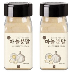 바른미각 마늘 분말, 2개, 60g