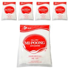 CJ 味素 高級味精 純度99%以上, 1kg, 5包