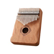 Aves簡約藤蔓17音階3色拇指琴+組成品6件組 米色, 單品