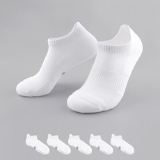 Sockpiens 女款Deofree空氣氣墊夏季運動除腳臭無痕踝襪5雙
