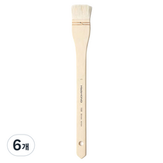 화홍산업 넓은붓 100 빽붓, F 1호, 6개