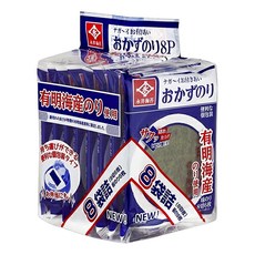 永井海苔 味付海苔片 8入, 17.6g, 1袋