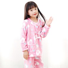 Kids Line 女童粉彩睡衣上下套裝