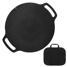 Dream Chef 雙耳不沾烤盤+收納包, 1套, 直徑33cm