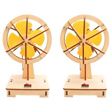 LiveOn STEAM創意木製風扇, 1個