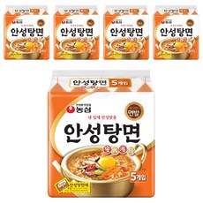 농심 안성탕면 125g, 25개