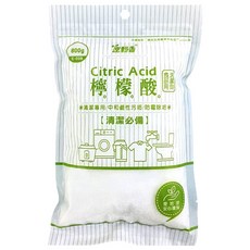 室翲香 檸檬酸, 溫和配方，不刺激皮膚，幼兒安心使用，輕鬆去除污漬，有效去除咖啡、茶垢及衣服泛黃, 800g, 1包