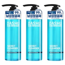 다슈 데일리 비타플렉스 남성청결제, 300ml, 3개