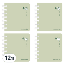 ibis 膠裝左翻筆記本 貓咪, 12個, 混合色