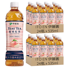 ITO EN 伊藤園 Tea's Tea 蜜桃紅茶, 535ml, 48瓶