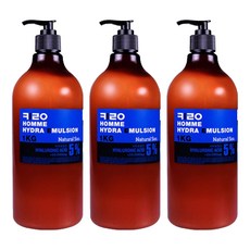 KIROCOS Natural Soo男士保濕乳液, 1kg, 3個