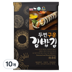 이반장 두번구운 김밥김, 20g, 10개