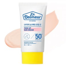 THE FACE SHOP 菲詩小舖 Dr.Belmeur Tone Up無刺激提亮防曬乳 SPF50+ PA++++, 50ml, 1條